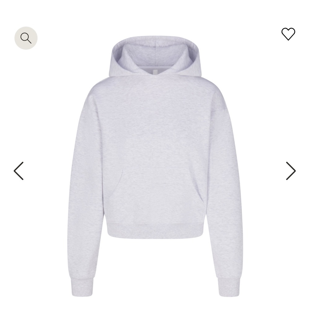Skims Classic Cotton Fleece Hoodie